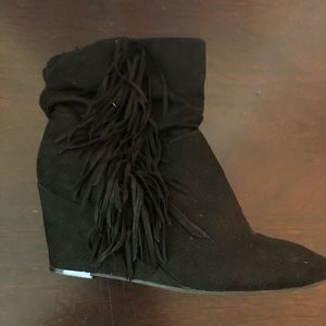 American Eagle Fringed Boot